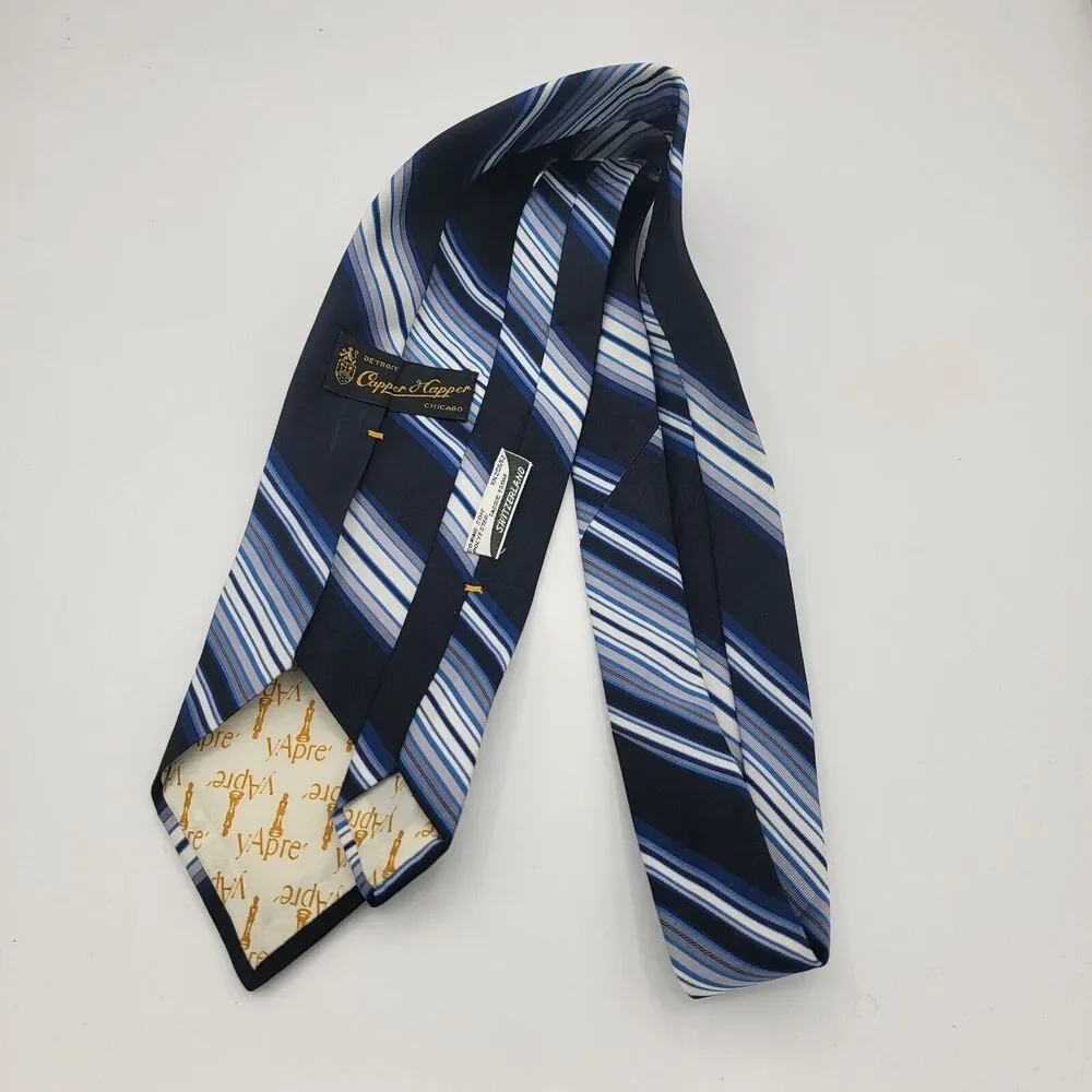 Mens Necktie Copper Yapre Formal 54.5